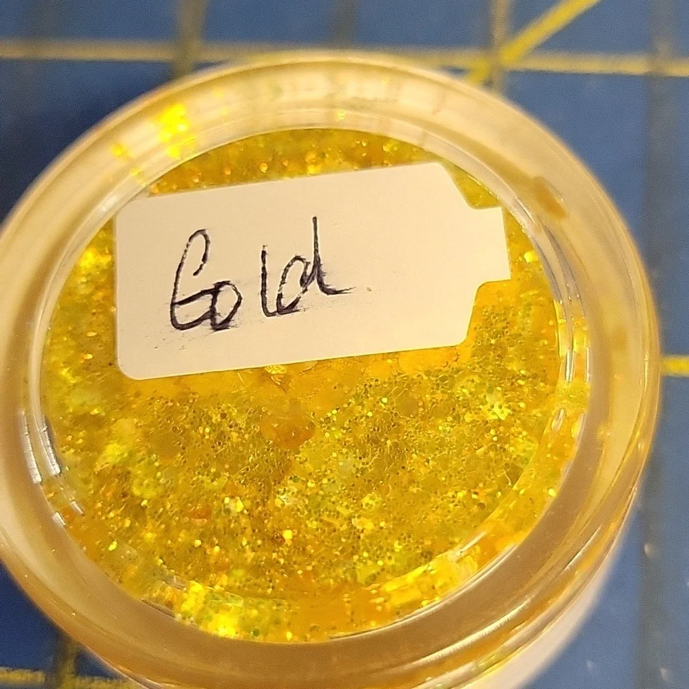 ColourPop Glitterally Obsessed Body Glitter Gel New Jar - Gold